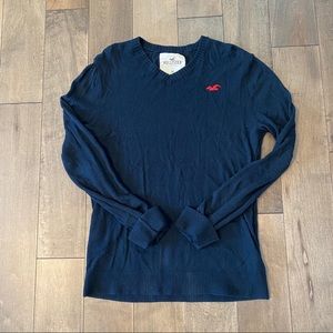 Blue hollister sweater